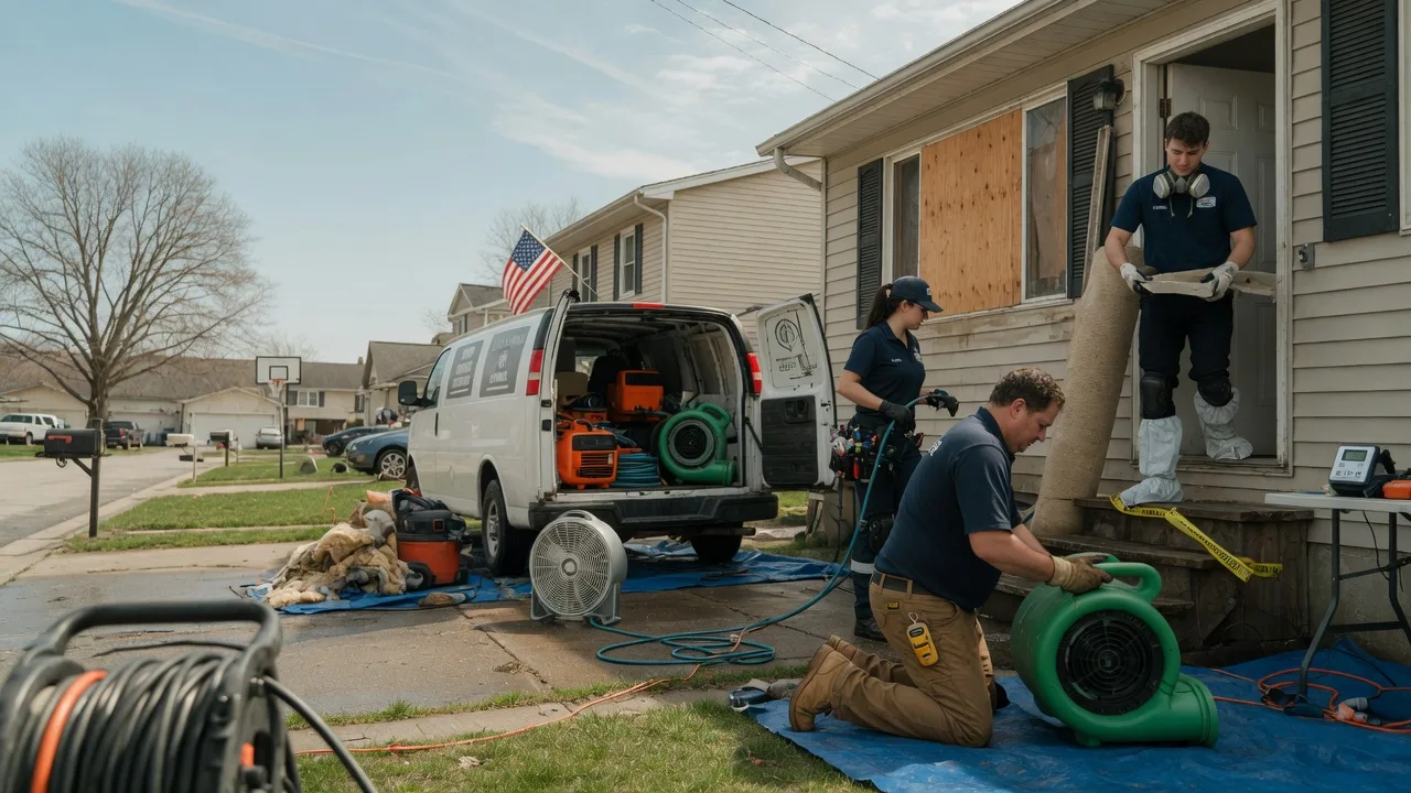 Water Damage Restoration in Grandview, MO near me